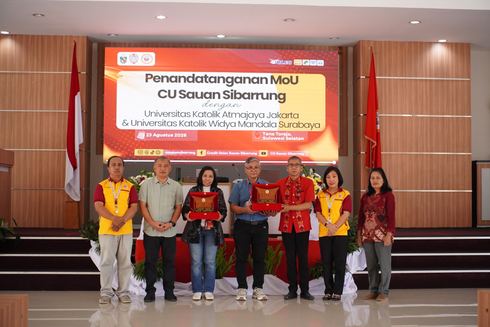 Penandatanganan MoU dengan Univ Mitra